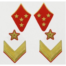 Знаки различия высшего командного состава Красной Армии. Генерал-полковник. Образец 1940 года